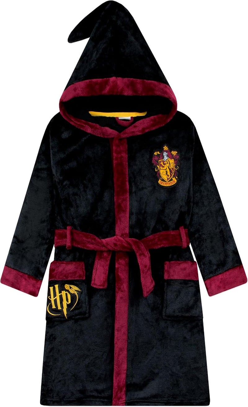 Harry Potter روب | أردية استحمام جريفندور للأطفال | روب هوجوورتس الفليس - Image 1